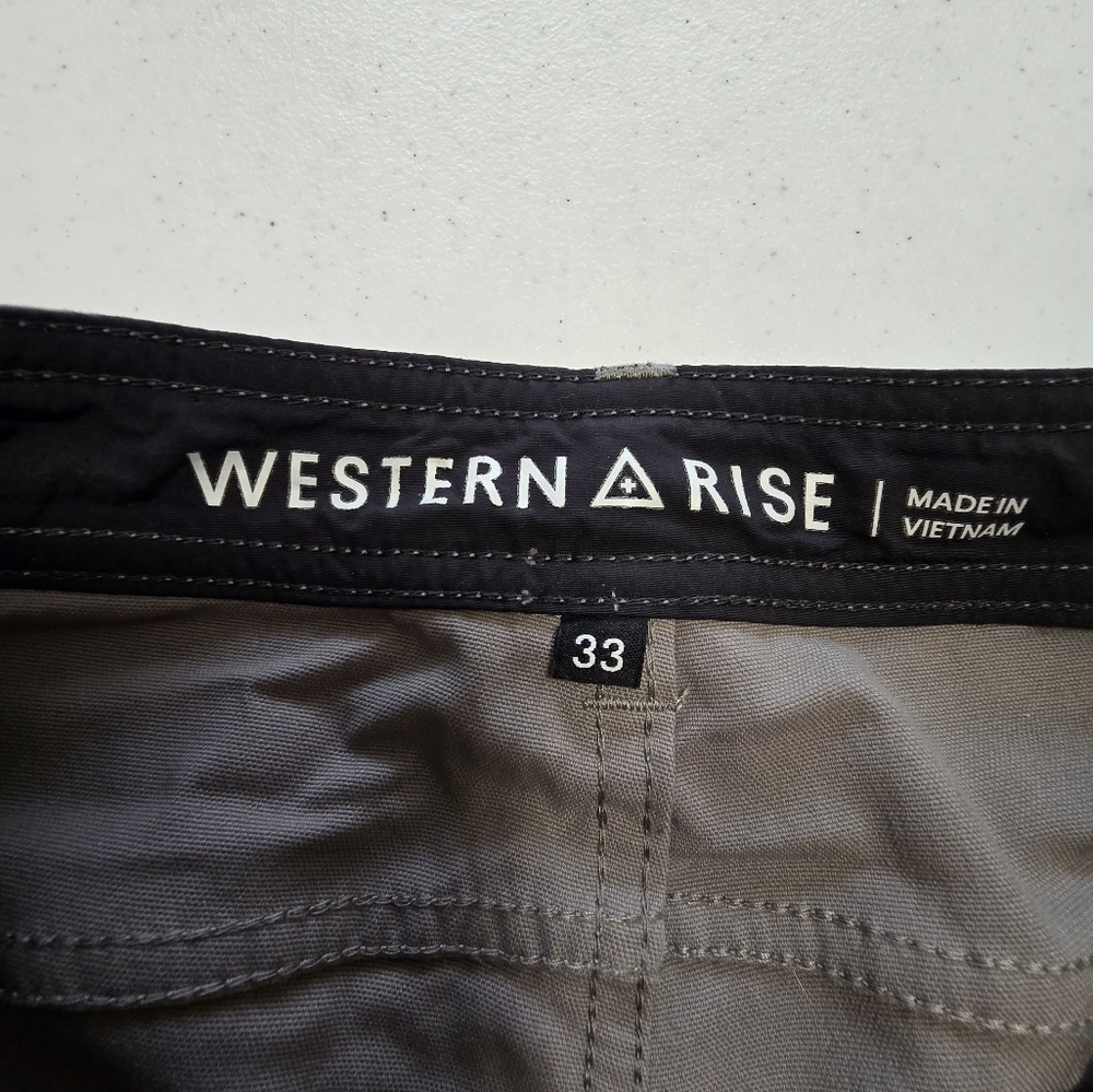 Western Rise Evolution Pant Slim Gray Men's 33 - Picture 10 of 13